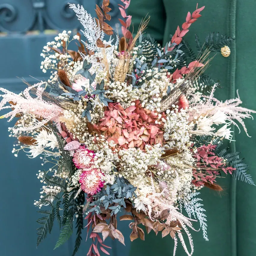 Illustration numéro 2 du produit Bouquet de fleurs séchées L MANON