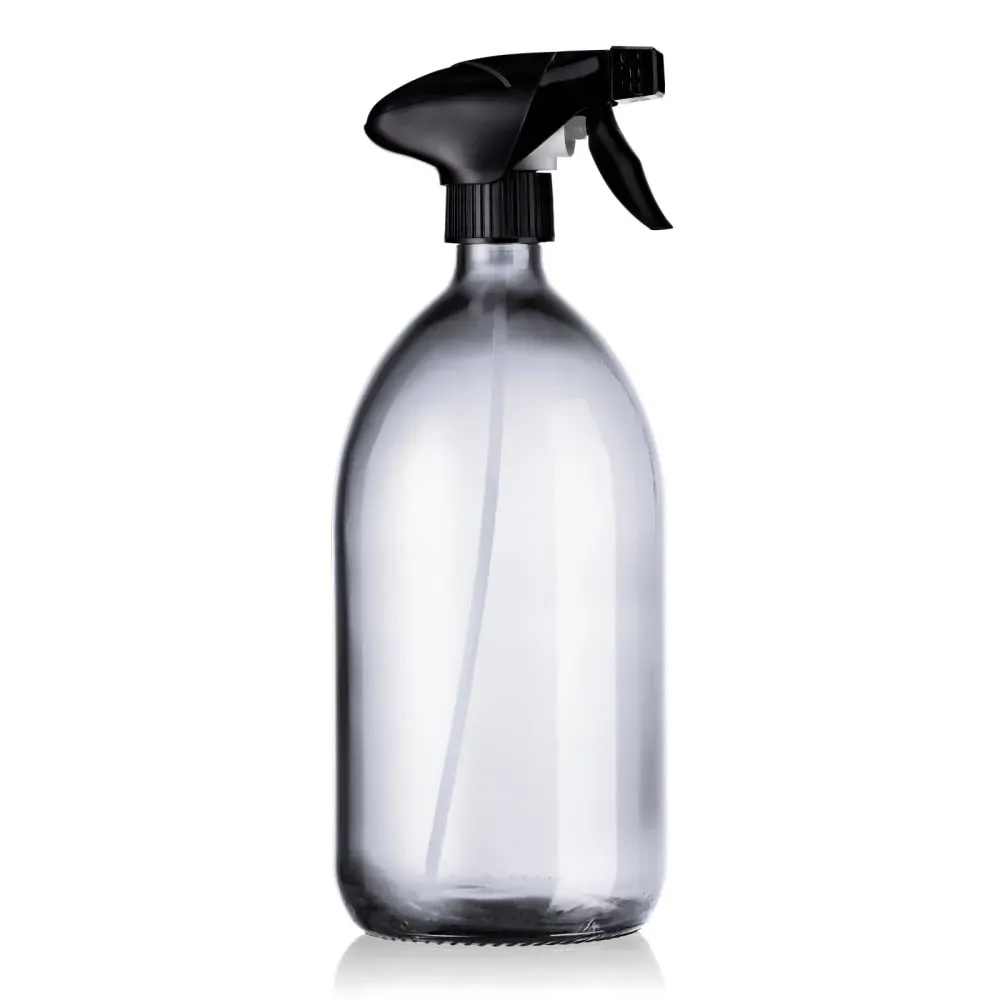 Illustration numéro 2 du produit Pack 3 flacons sprays vaporisateurs 500ml transparent