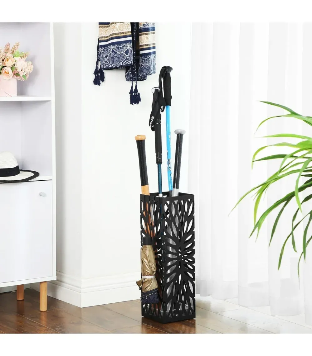 Illustration numéro 2 du produit Porte parapluie noir - H49 cm