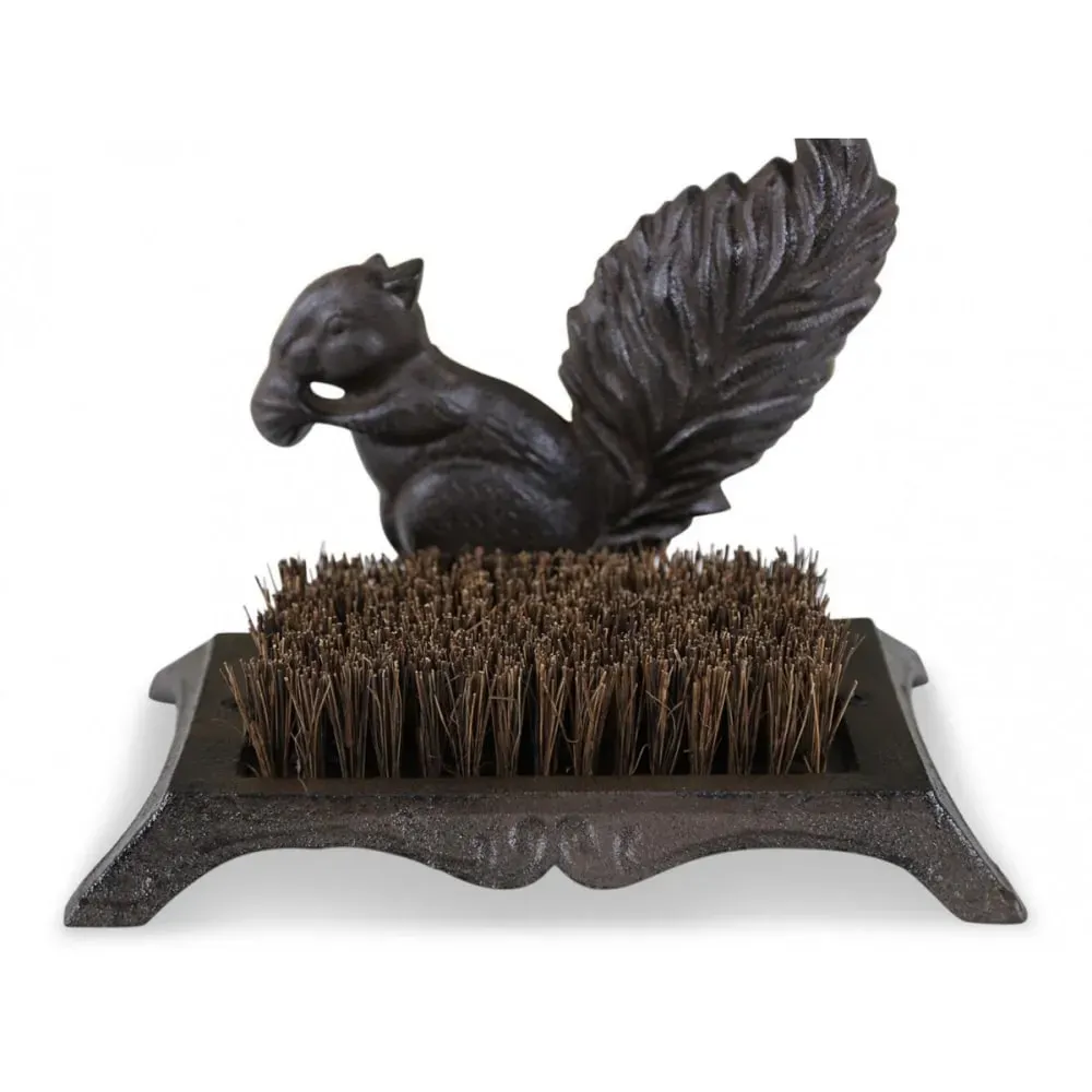 Illustration numéro 2 du produit Gratte-pied fonte marron