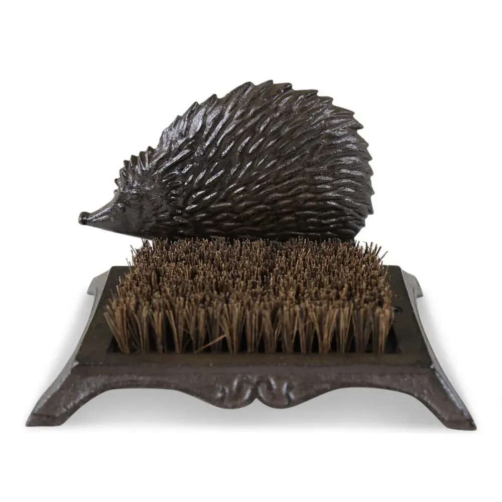 Illustration numéro 2 du produit Gratte-pied fonte marron