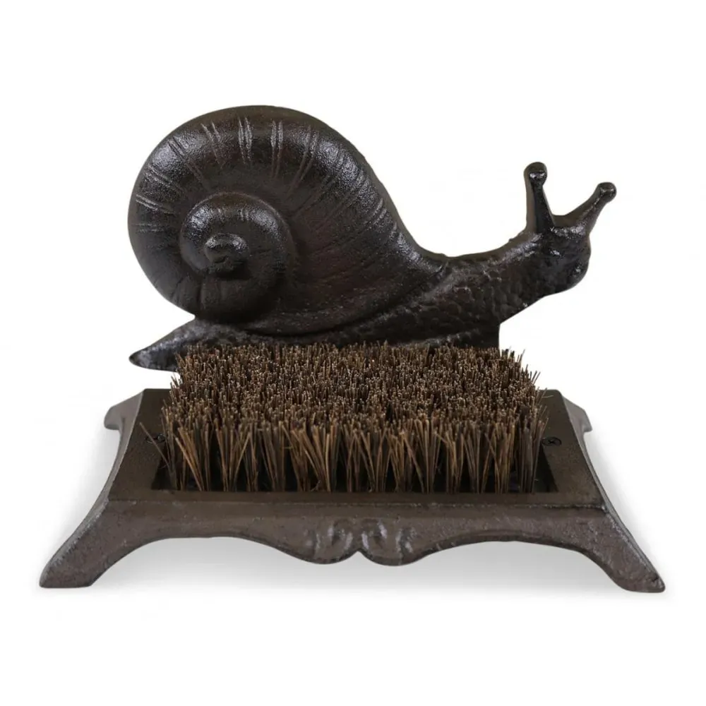 Illustration numéro 2 du produit Gratte-pied fonte marron