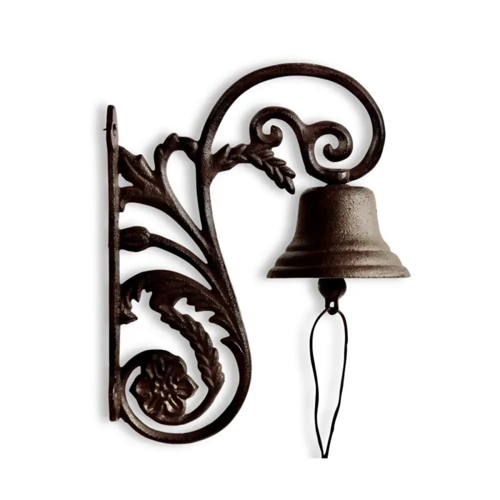 Illustration numéro 2 du produit Cloche fonte marron