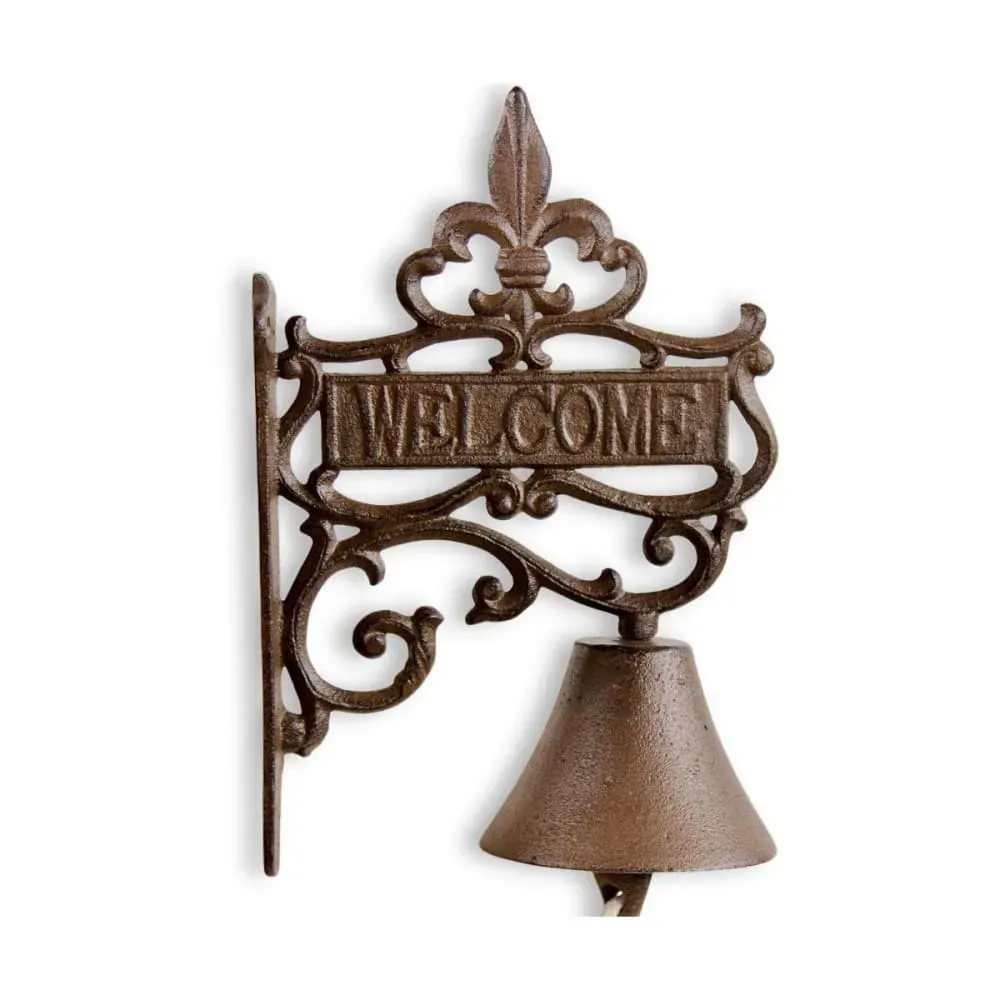 Illustration numéro 2 du produit Cloche fonte marron