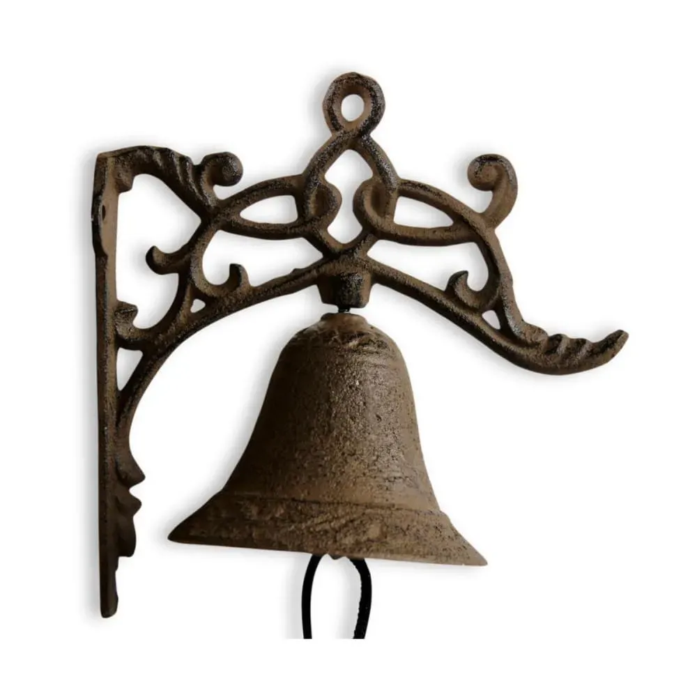 Illustration numéro 2 du produit Cloche fonte marron