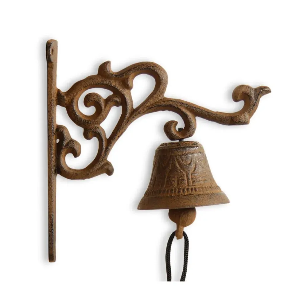 Illustration numéro 2 du produit Cloche fonte marron