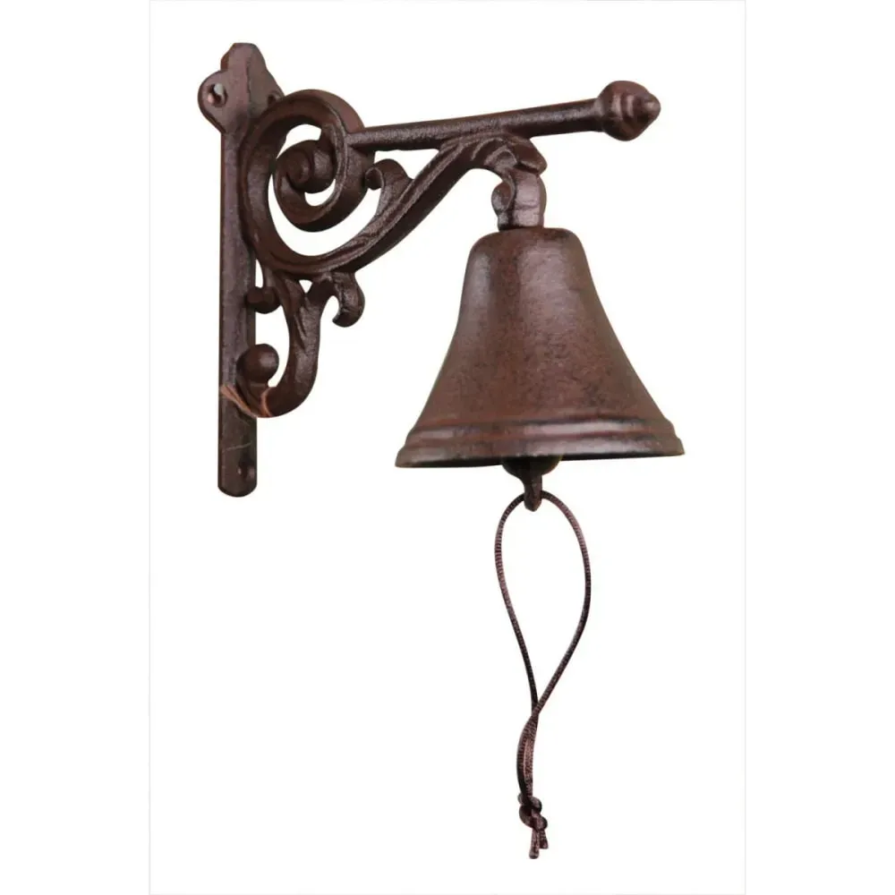 Illustration numéro 2 du produit Cloche arabesque fonte marron