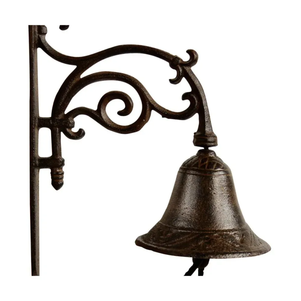 Illustration numéro 2 du produit Cloche fonte marron