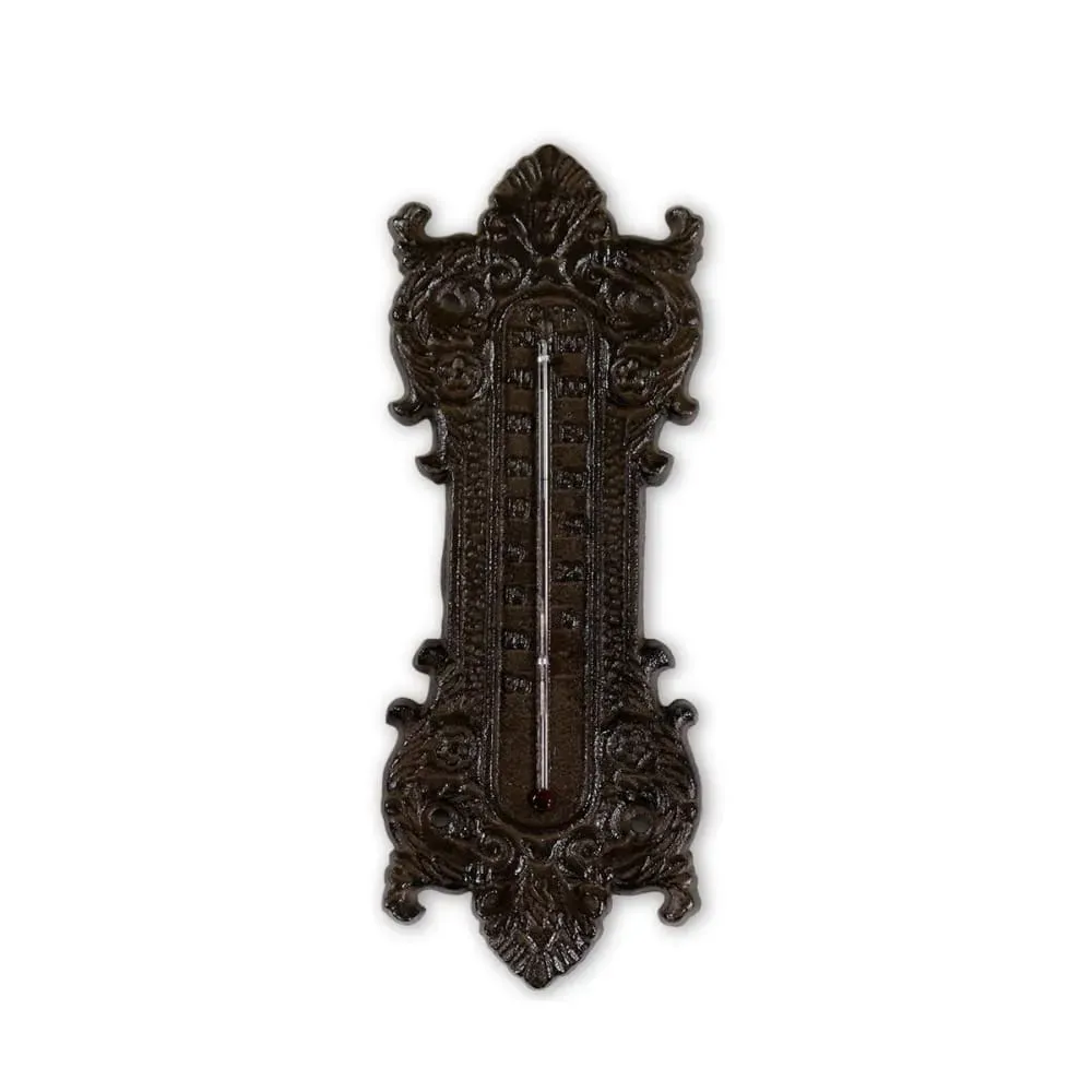 Illustration numéro 2 du produit Thermomètre fonte marron