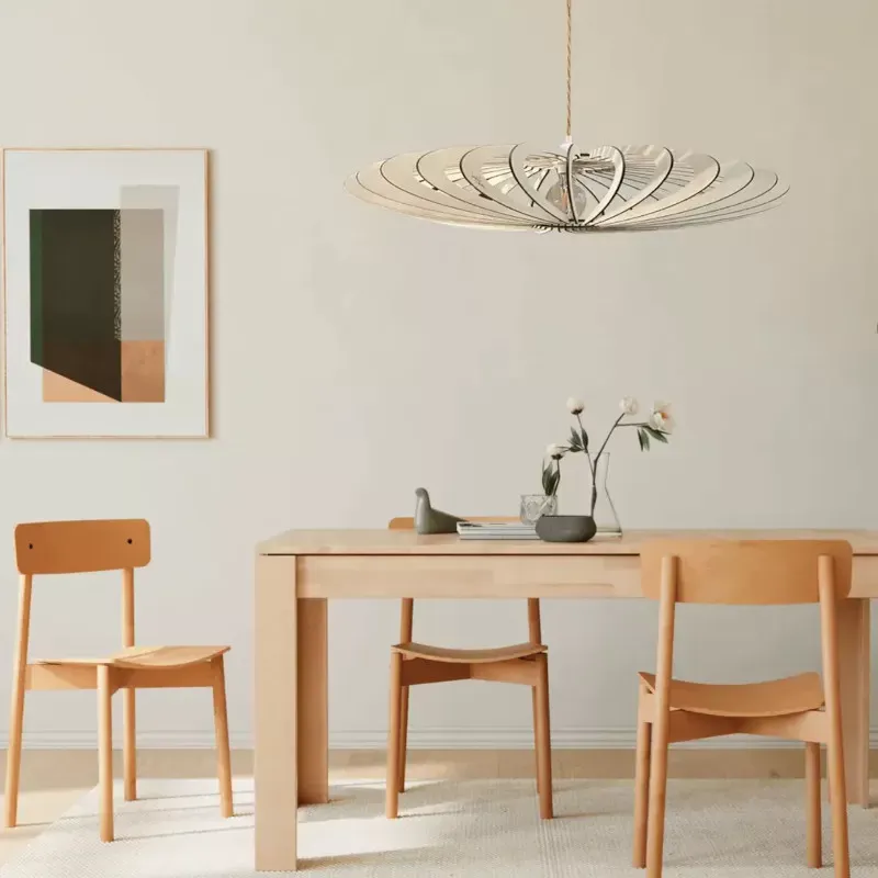 Illustration numéro 2 du produit Suspension bois fsc diamètre 85cm bois