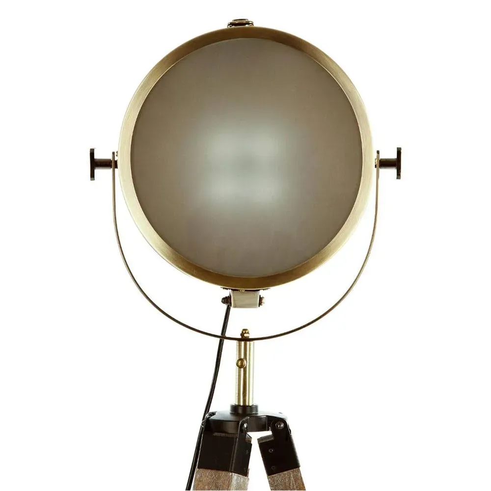 Illustration numéro 2 du produit Lampadaire industriel métal et bois EBOR H150cm