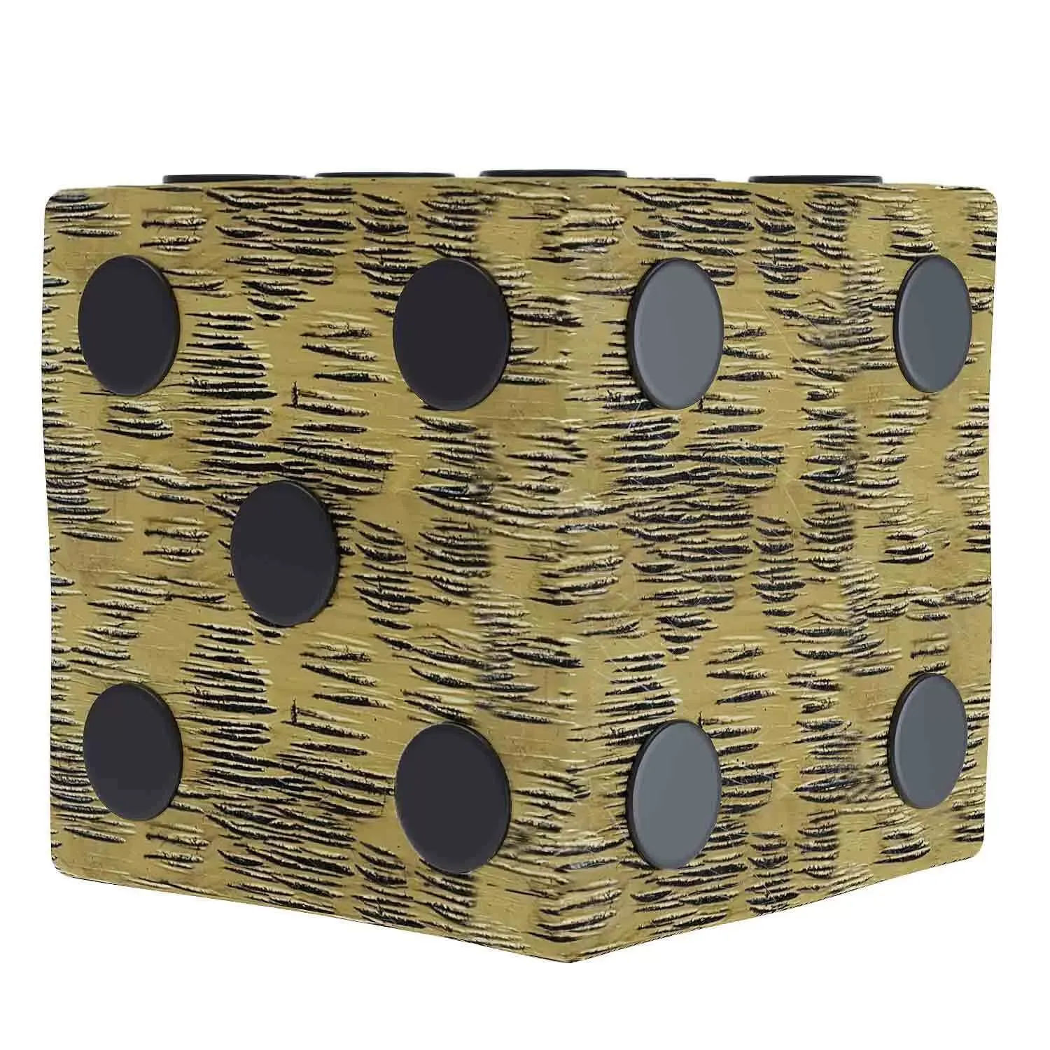 Illustration numéro 2 du produit Décoration à poser en forme de dé XL