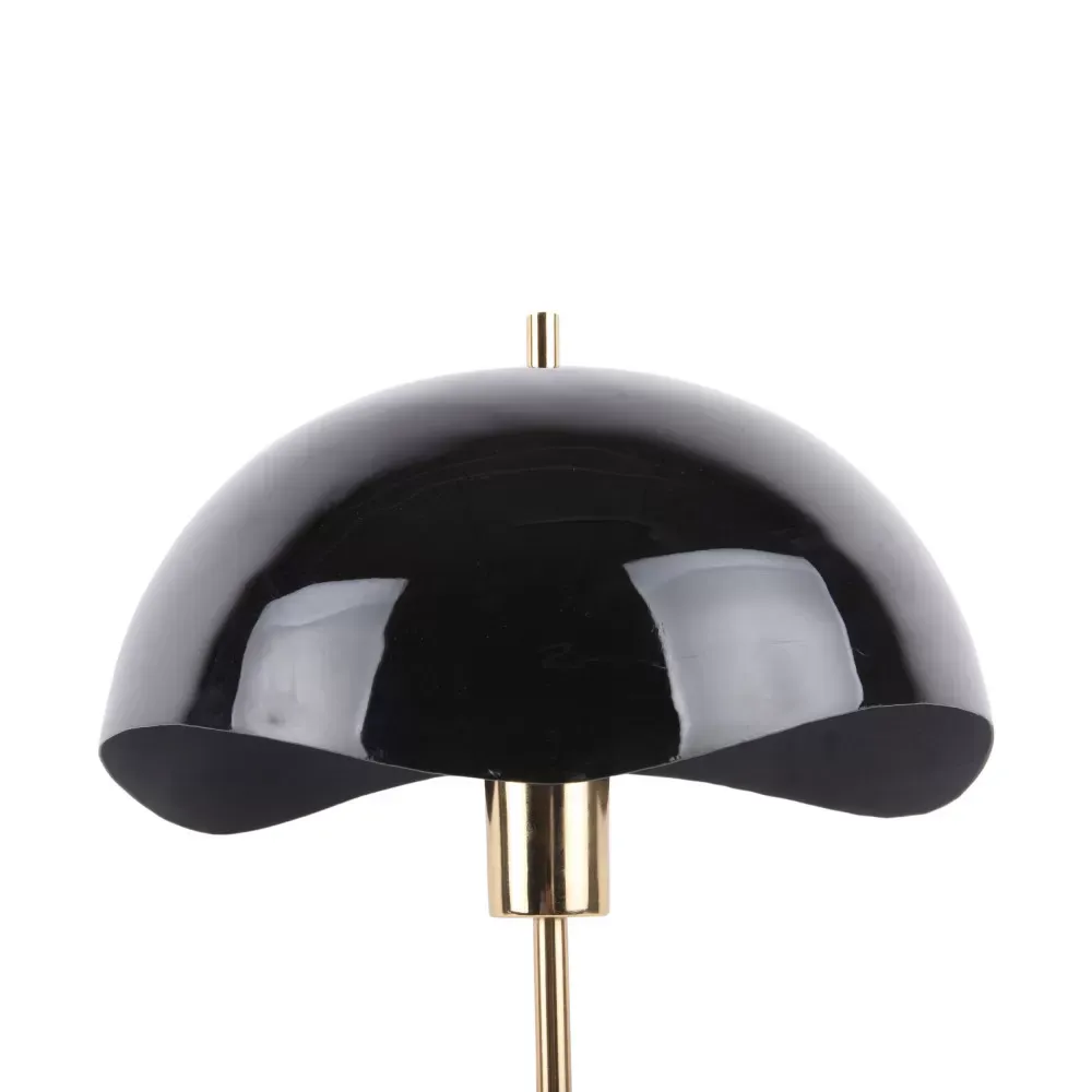 Illustration numéro 2 du produit Lampe de Table fer noir 30x30x56cm