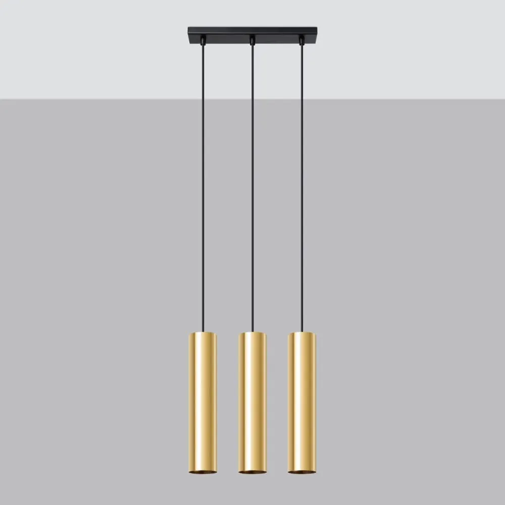 Illustration numéro 2 du produit Lampe suspendue acier éclat H 46 cm