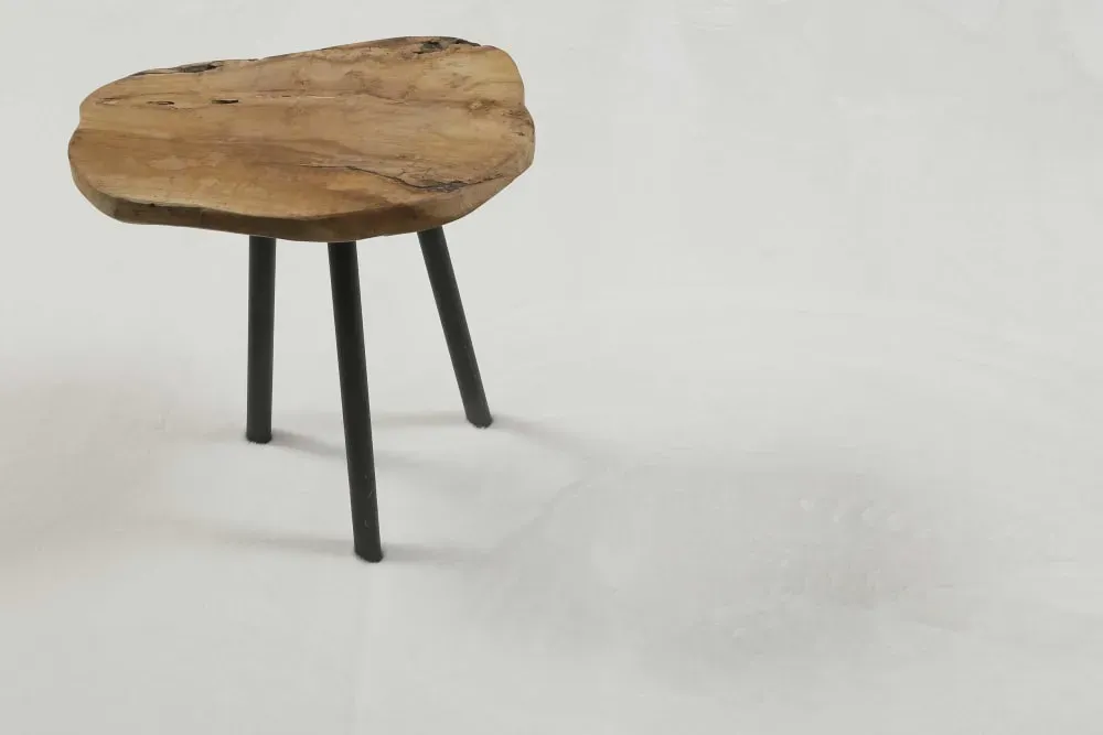 Illustration numéro 2 du produit Tapis effet peau de lapin doux tufté beige pour salon, chambre 70x140