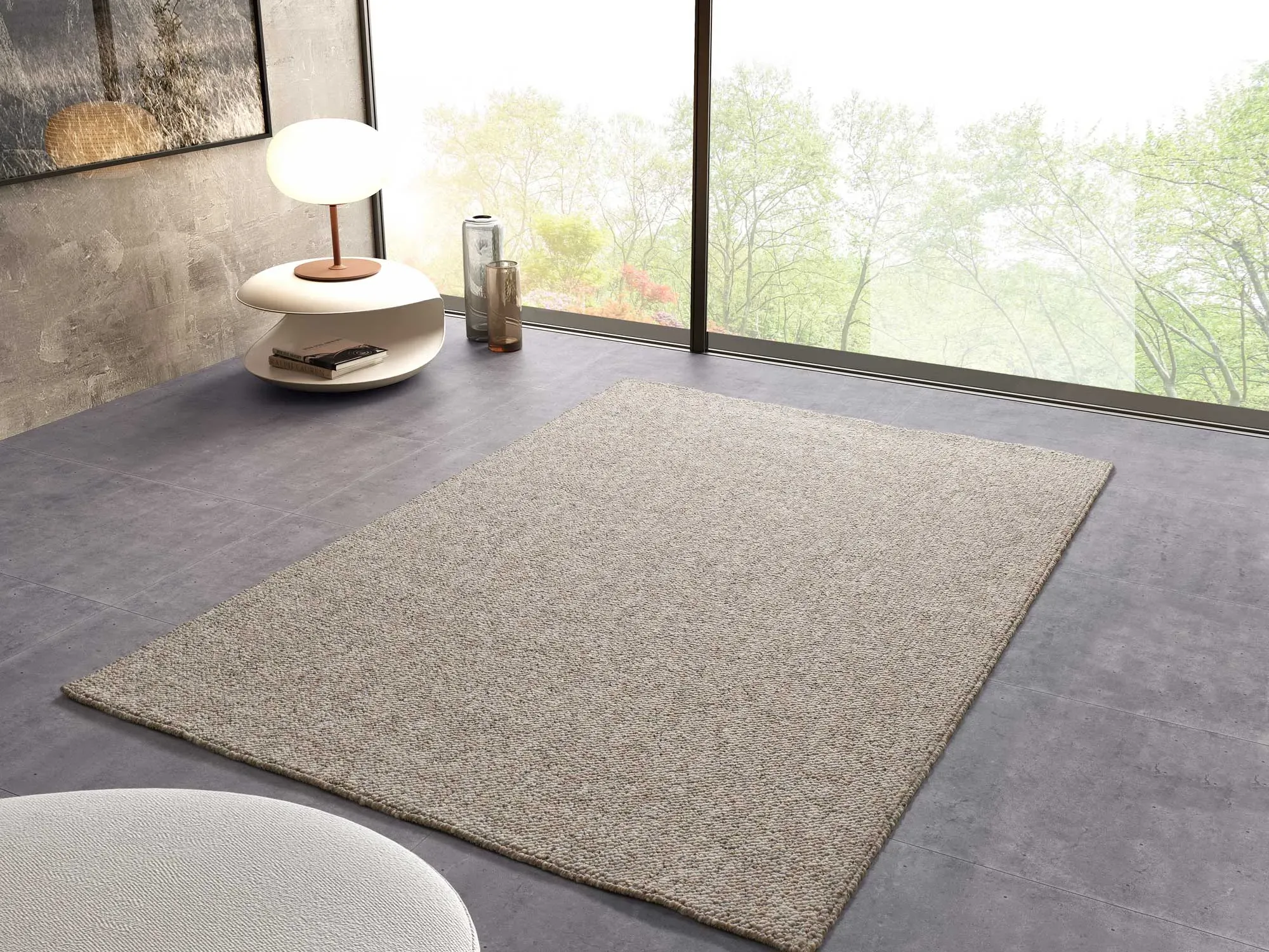 Illustration numéro 2 du produit Tapis lavable créme/beige/gris 160x230 cm