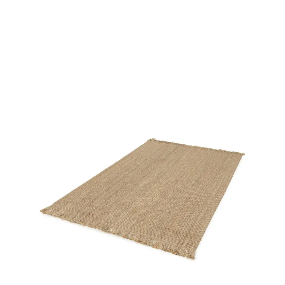 Illustration numéro 2 du produit Tapis bohème - 120x170cm Naturel Jute