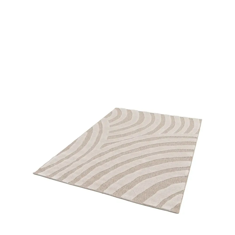 Illustration numéro 2 du produit Tapis ethnique - 200x290cm Beige Polypropylène