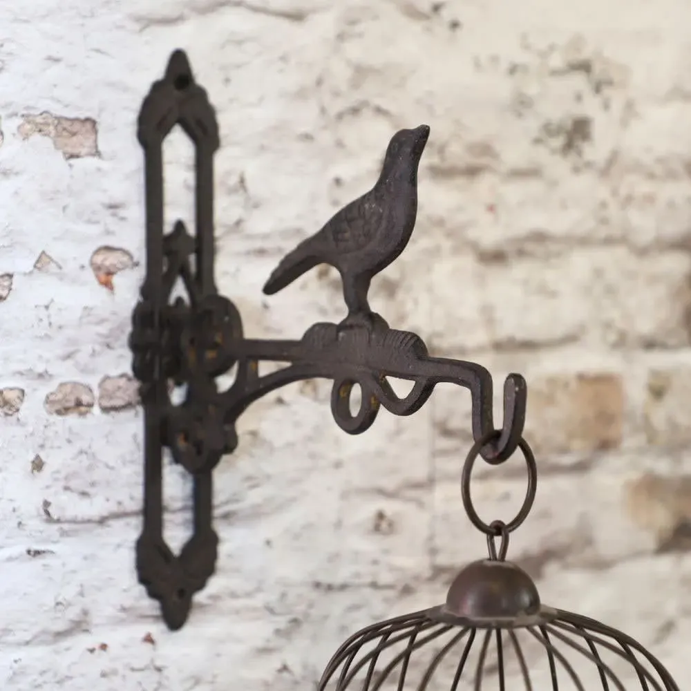 Illustration numéro 2 du produit Potence en fonte couleur marron 31 x 28 cm