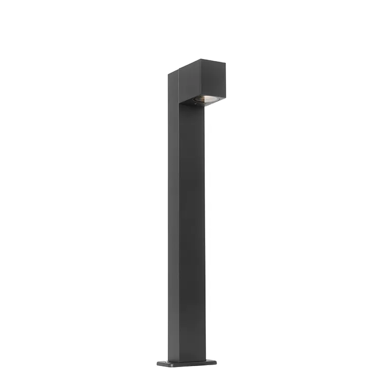 Illustration numéro 2 du produit Lampadaire extérieur en aluminium noir