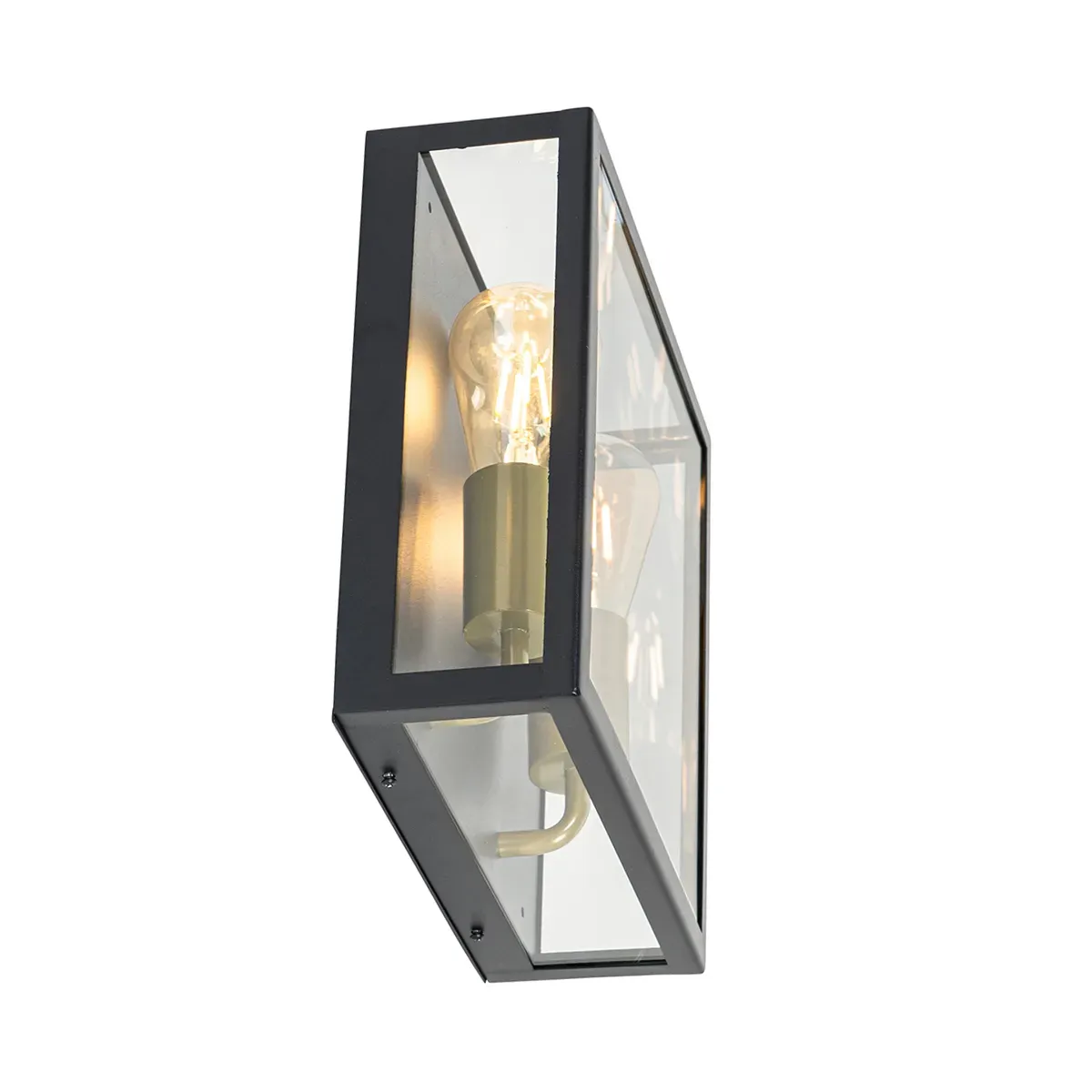 Illustration numéro 2 du produit Plafonnier extérieur en acier laiton