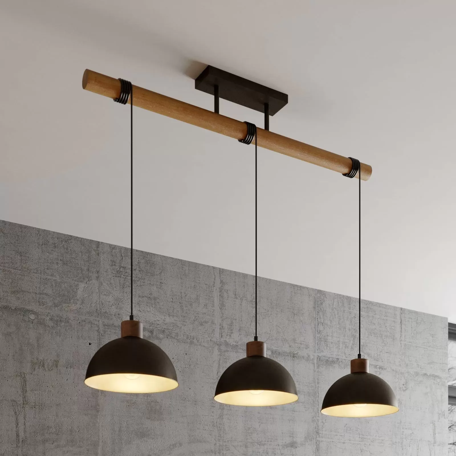 Illustration numéro 2 du produit Suspension en Métal Gris