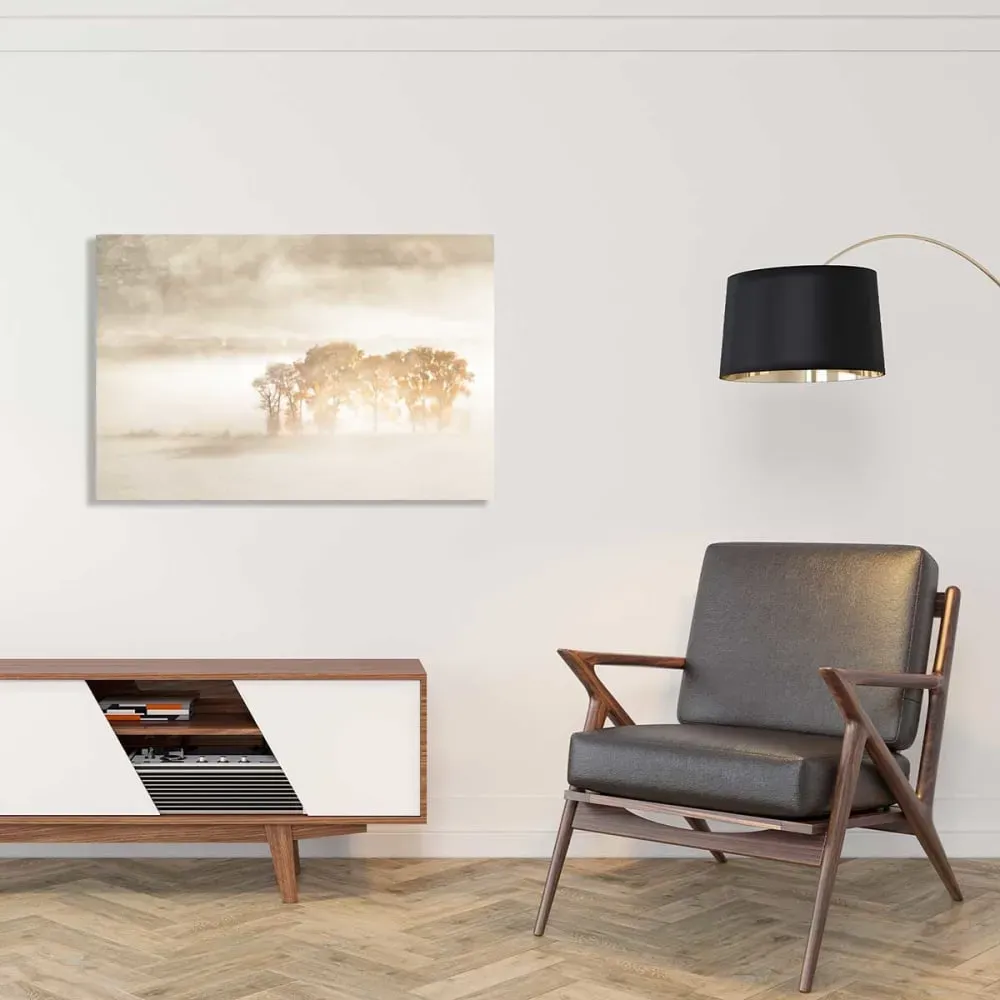 Illustration numéro 2 du produit Tableau terre du vent toile imprimée 120x80 cm