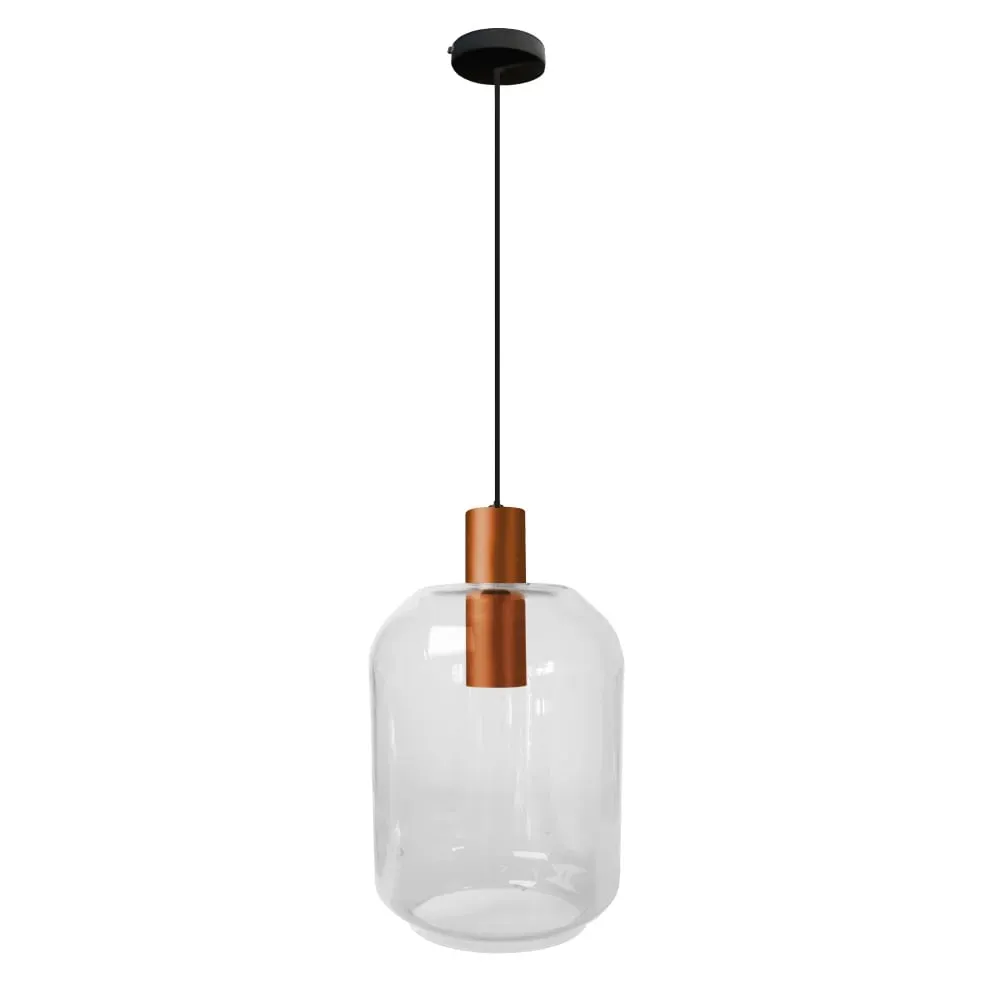 Illustration numéro 2 du produit Suspension  métal,Bronce,H100xD14xP14 cm