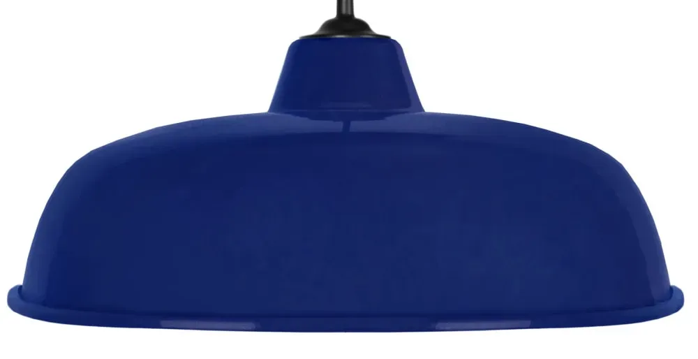 Illustration numéro 2 du produit Suspension  métal,Bleu,H 75x D32xP32cm