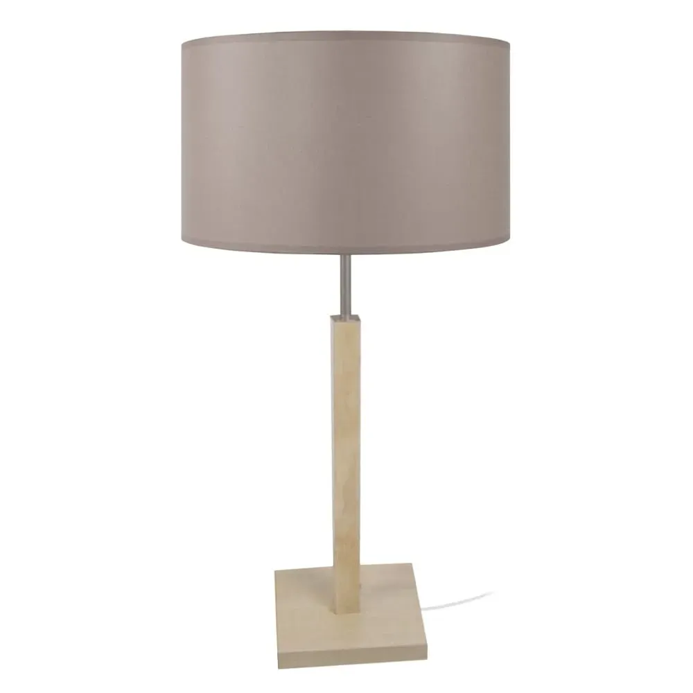 Illustration numéro 2 du produit Lampes à poser  bois,naturel,H54xD30xP30cm,