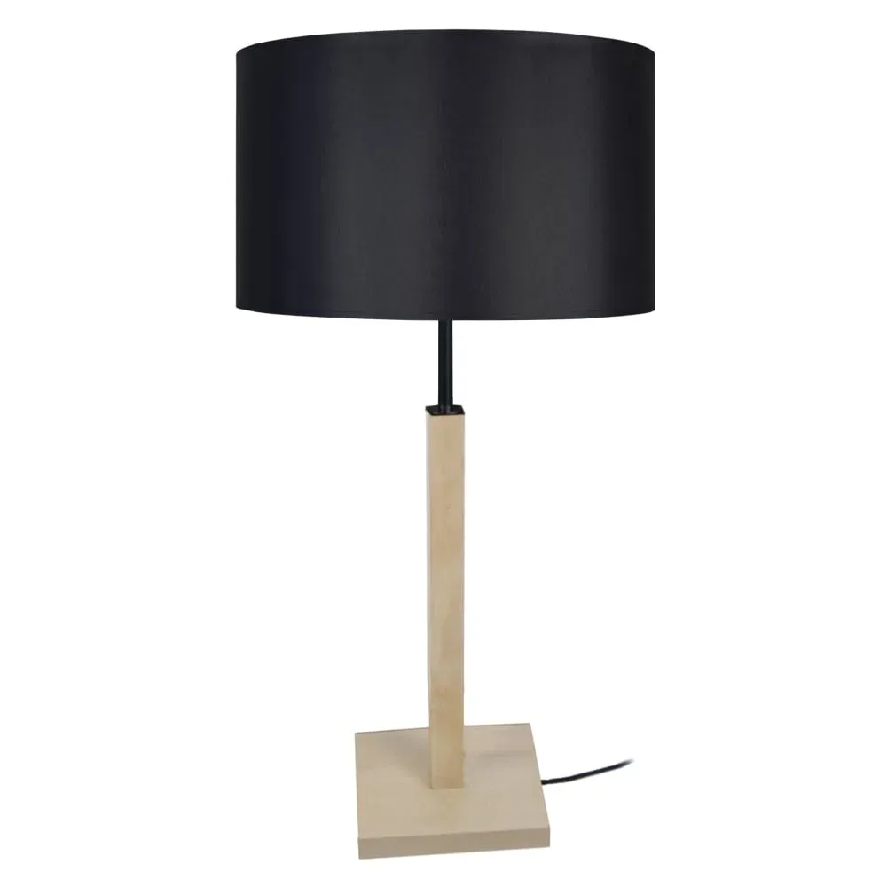 Illustration numéro 2 du produit Lampes à poser  bois,naturel,H54xD30xP30 cm