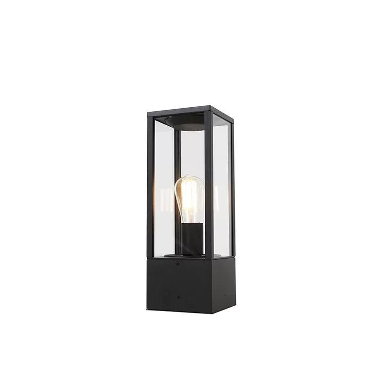 Illustration numéro 2 du produit Lampadaire extérieur en aluminium noir