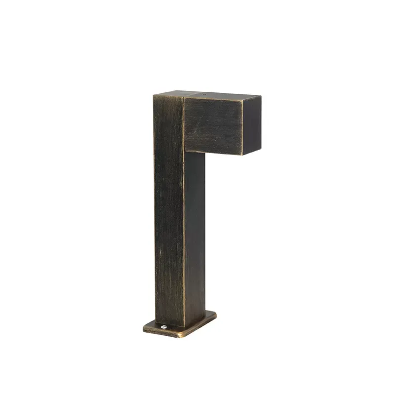 Illustration numéro 2 du produit Lampadaire extérieur en aluminium doré/laiton