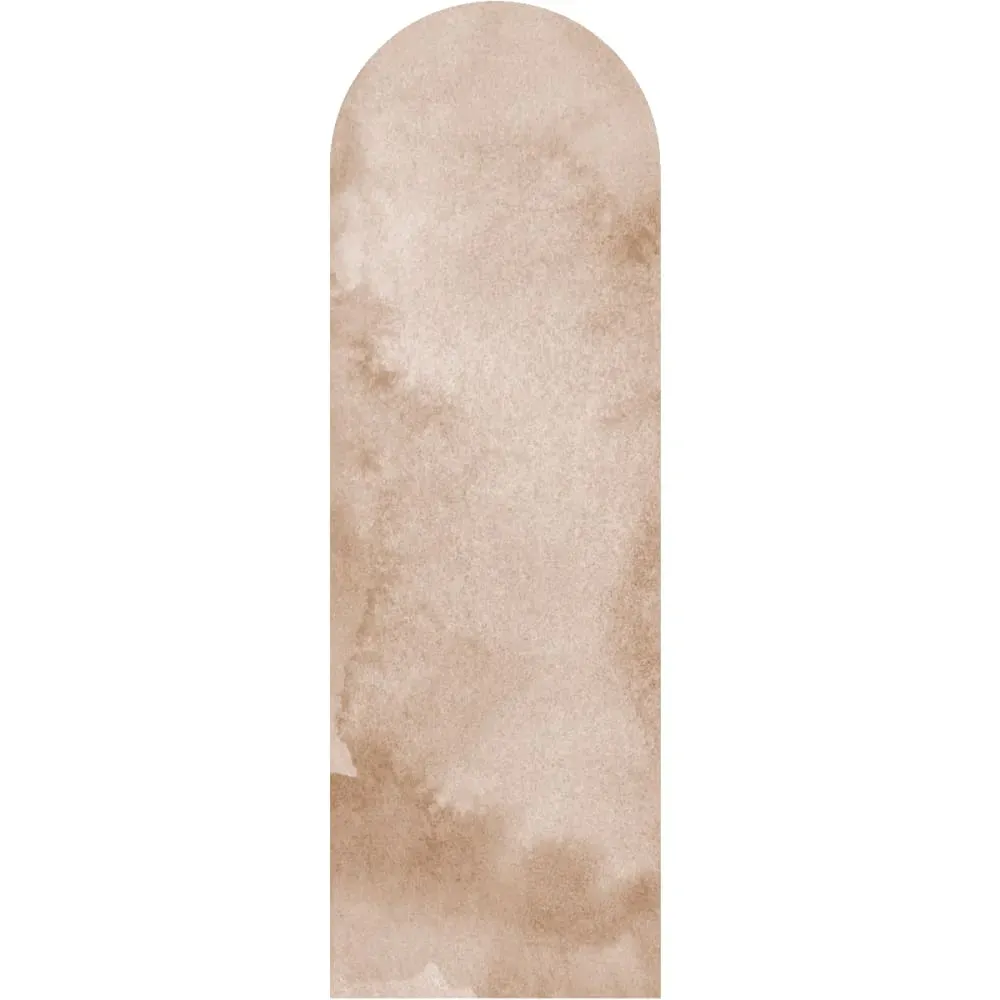 Illustration numéro 2 du produit Papier Peint arche marron terre d'orient aquarelle 90x30cm