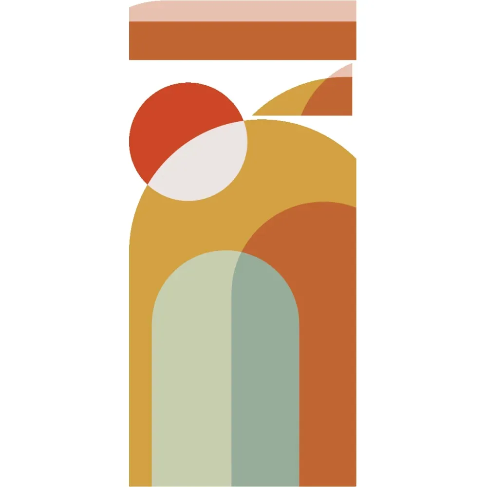 Illustration numéro 2 du produit Papier Peint arches du crépuscule 190x90cm