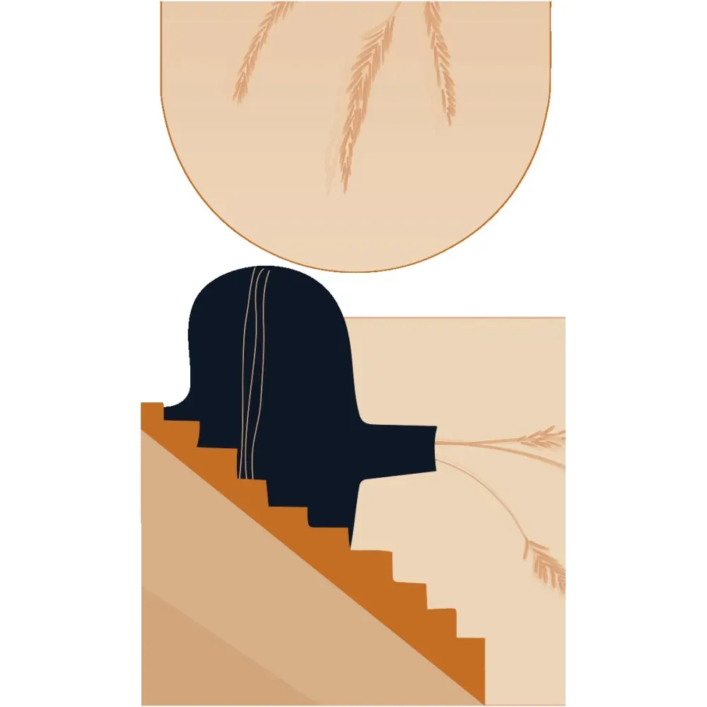 Illustration numéro 2 du produit Papier Peint arche vase géant 150x90cm