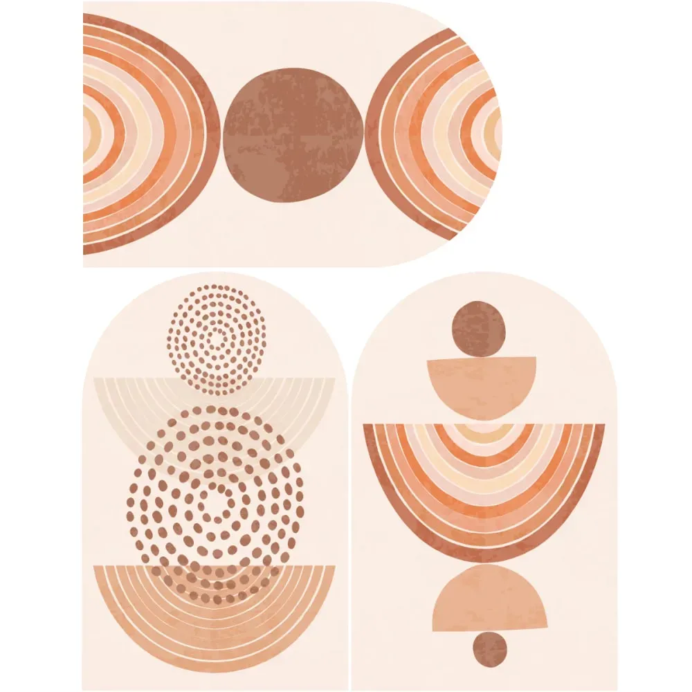 Illustration numéro 2 du produit Papier Peint arches ethniques 155x120cm