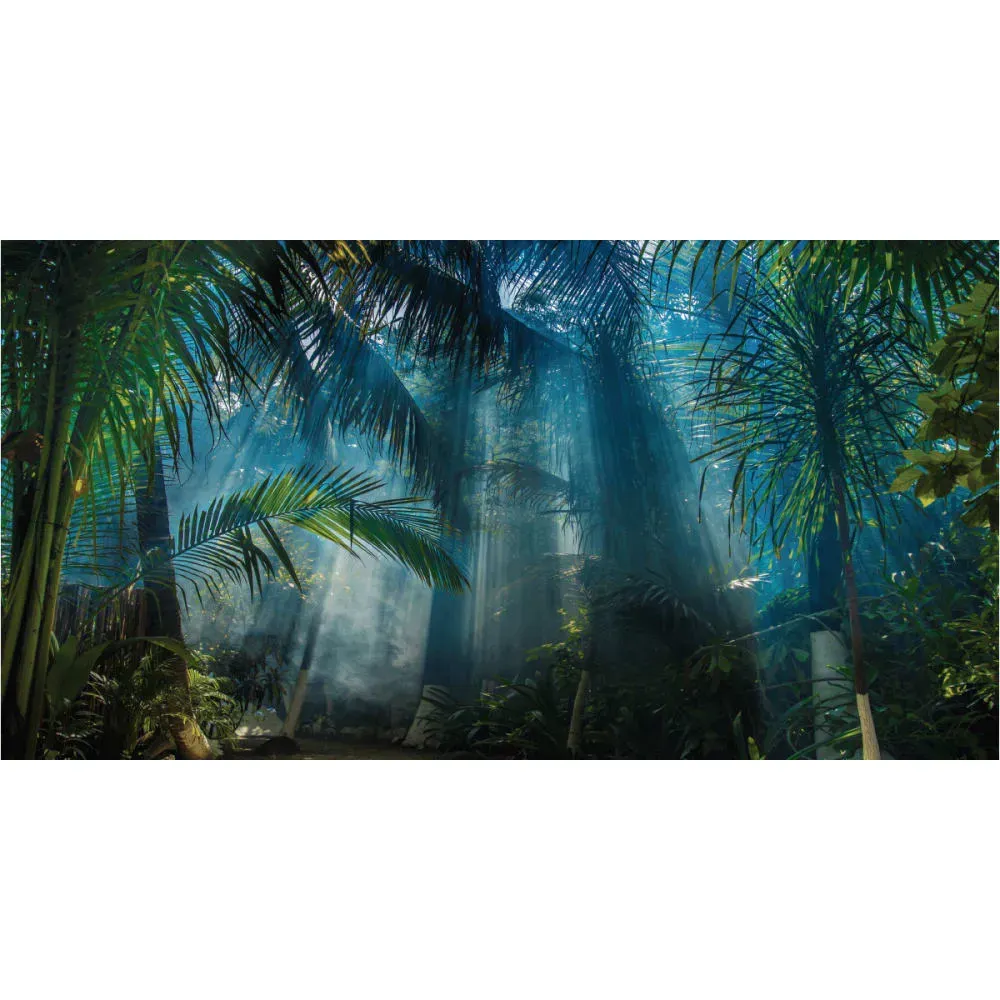 Illustration numéro 2 du produit Papier Peint jungle tropicale 250x480cm