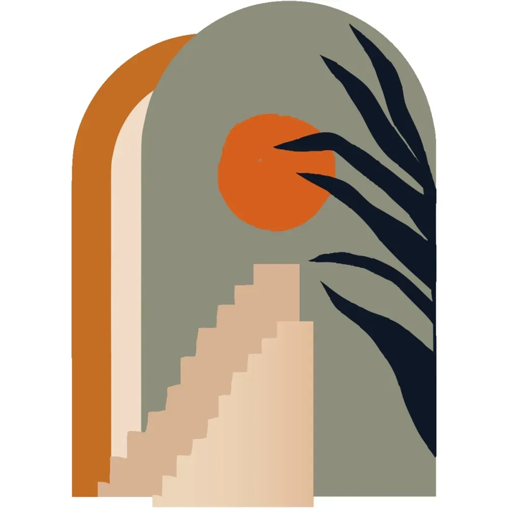 Illustration numéro 2 du produit Papier Peint arche désertique 127x90cm