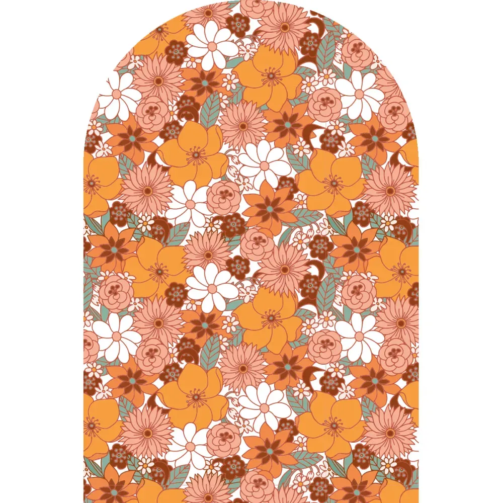 Illustration numéro 2 du produit Papier Peint arche composition florale d'automne 135x90cm