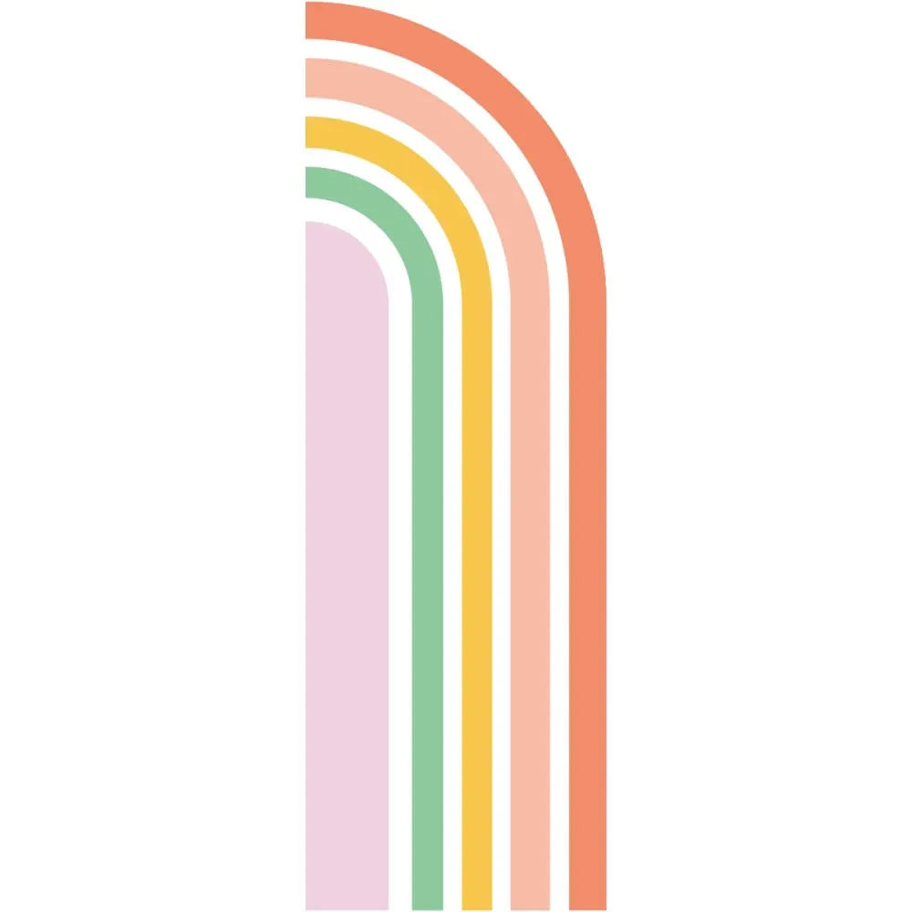 Illustration numéro 2 du produit Papier Peint demi arche arcenciel 135x45cm