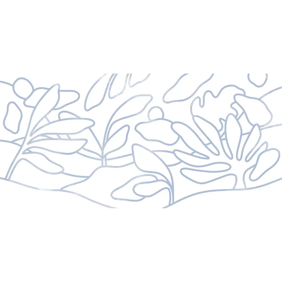 Illustration numéro 2 du produit Papier peint panoramique beige et bleu 225x250cm