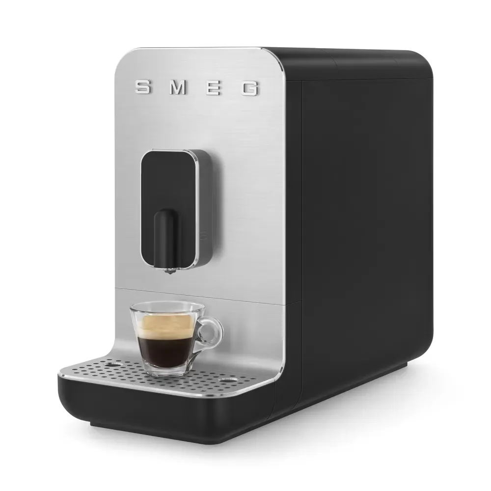 Illustration numéro 2 du produit Expresso broyeur compact noir Smeg