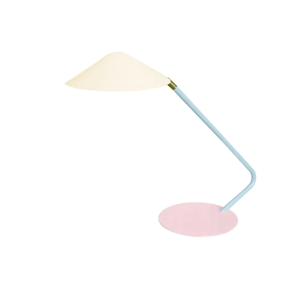 Illustration numéro 2 du produit Lampes à poser bureau métal,beige,H35xD20xP49cm