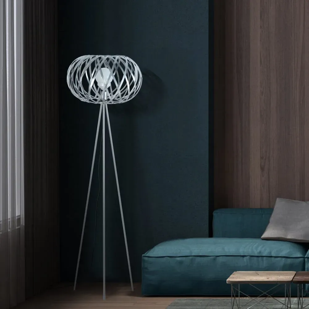 Illustration numéro 2 du produit Lampadaire  métal,Aluminium,H 190xD100x P 30cm