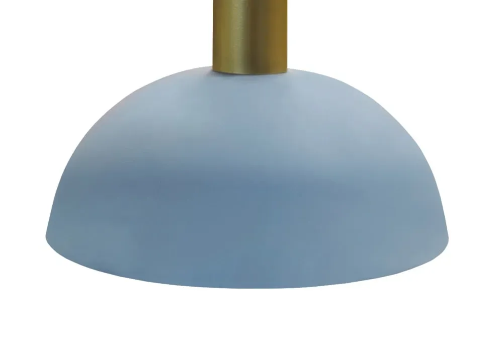 Illustration numéro 2 du produit Suspension  métal,Bleu,H 110xD 24xP24cm