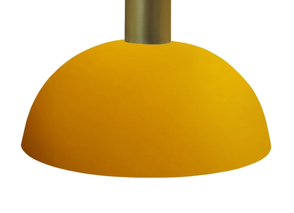 Illustration numéro 2 du produit Suspension  métal,Jaune ,H110x D24xP24cm