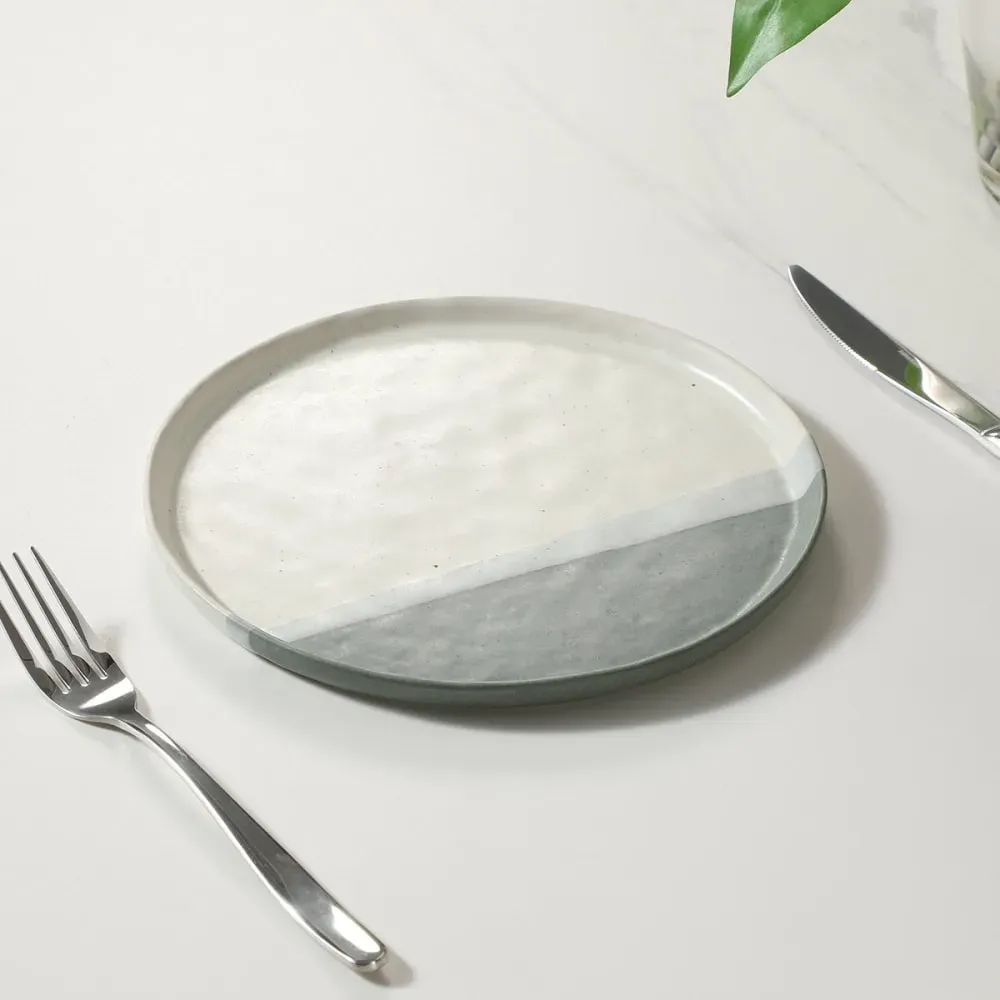 Illustration numéro 2 du produit Mini plante à suspendre artificielle vert et rose H16