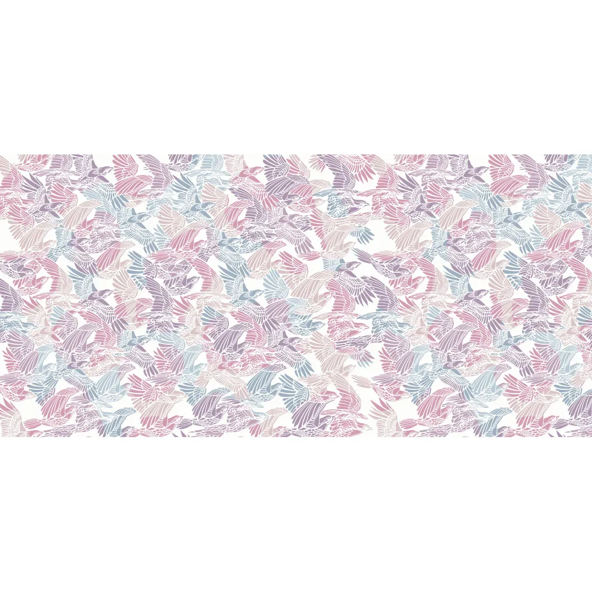 Illustration numéro 2 du produit Papier peint panoramique cuzco mauve 300x250cm