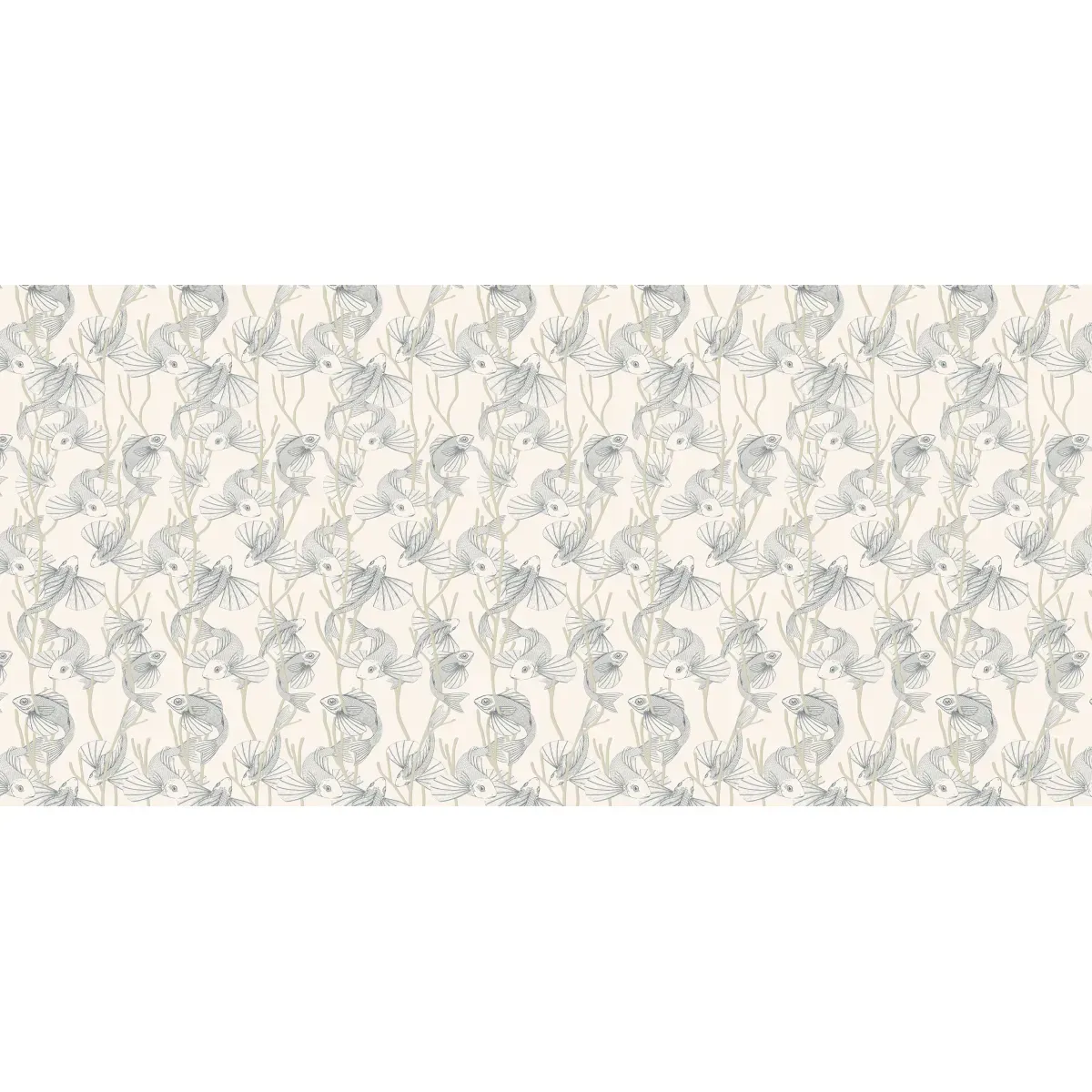 Illustration numéro 2 du produit Papier peint panoramique acapulco beige 300x250cm